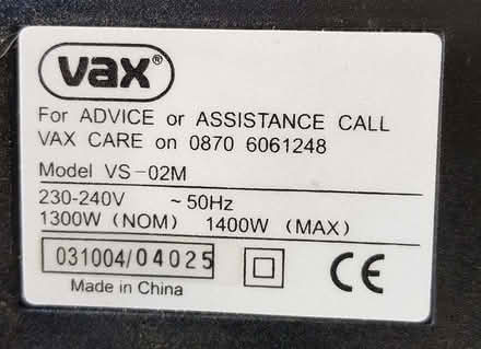 Photo of free Vacuum Cleaner (St Michaels TN30) #3
