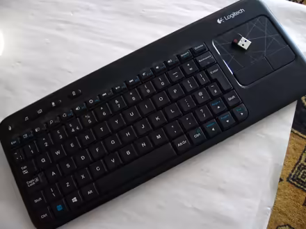 Photo of free Logitech Wireless Keyboard with Dongle in working order (Coppull PR7) #1