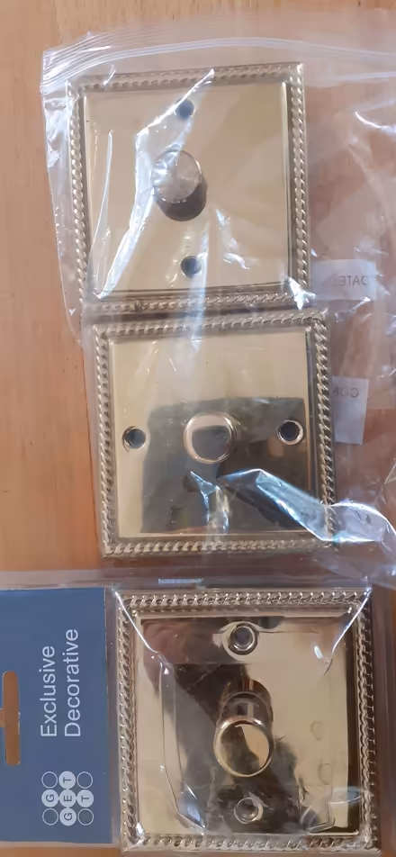 Photo of free Light bulbs and brass switch panels brand new (Holt NR25) #2