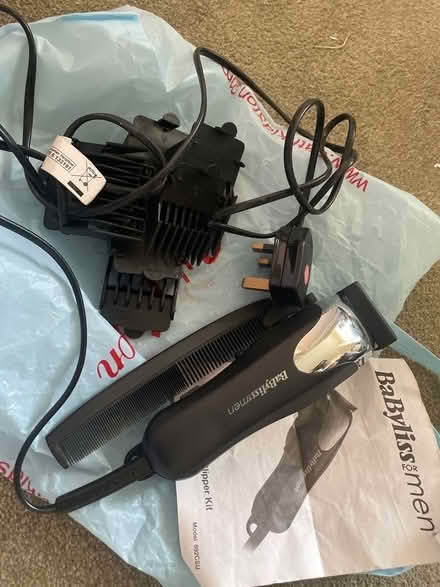 Photo of free Men’s Babyliss clipper set (Blacklands TN34) #1