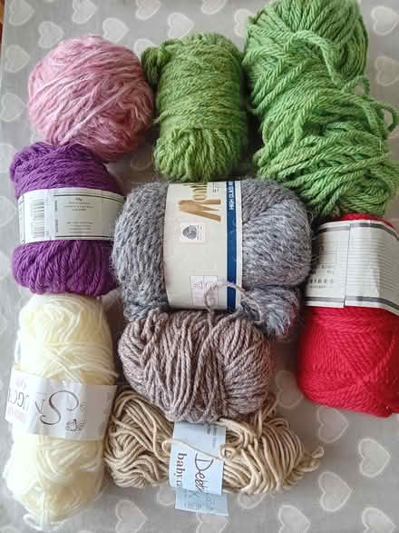 Photo of free Craft items; yarns, traicing paper, wires, glass (Wivenhoe CO7) #1