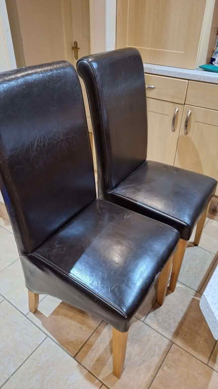 Photo of free Set of 4 dining chairs (Barnston CH60) #1