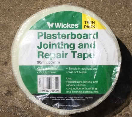 Photo of free Plasterboard jointing roll. One roll only. (Southdown AL5) #1