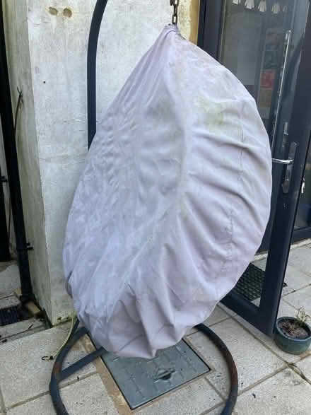 Photo of free Egg chair cover and cushion (St Leonards on Sea TN37) #1
