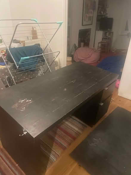 Photo of free Black desk (Ruskin Park SE5) #1
