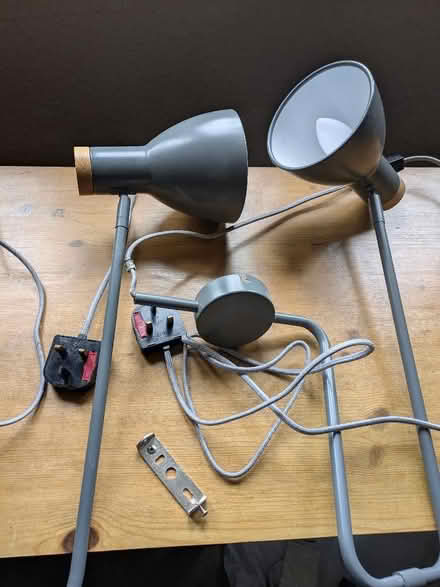 Photo of free Wall mounted plug in lamps (Little Longstone DE45) #1