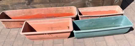 Photo of free Long Plastic garden planters (Wrenthorpe WF2) #1