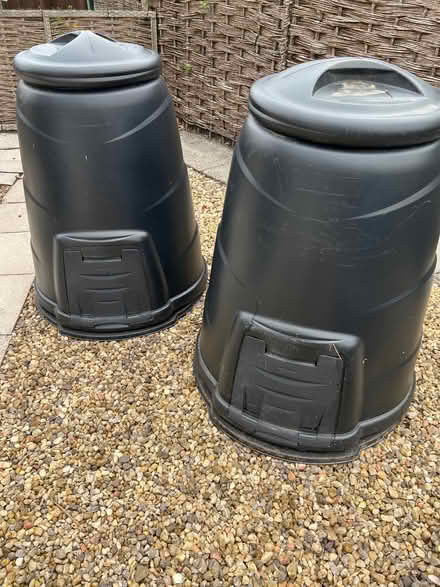 Photo of free Blackwall 330 litre Compost Bins and base plates (Clarkston G76) #1