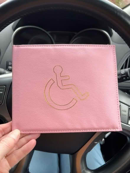 Photo of free Disabled blue badge holder (Bare LA4) #1