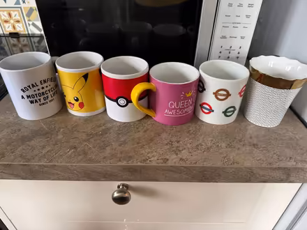 Photo of free Six mugs (Lords Wood ME5) #1