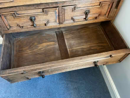 Photo of free Oak Antique small wooden bureau (OX4 3) #4