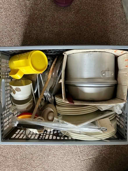 Photo of free Crate of camping cooking things (Downend BS16) #1