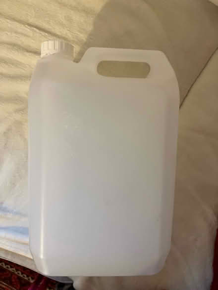 Photo of free Empty 5 litres plastic container (SW8 Wandsworth Road) #1