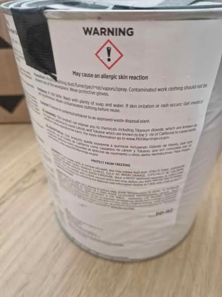 Photo of free Lead block paint (Gidea Park RM2) #3