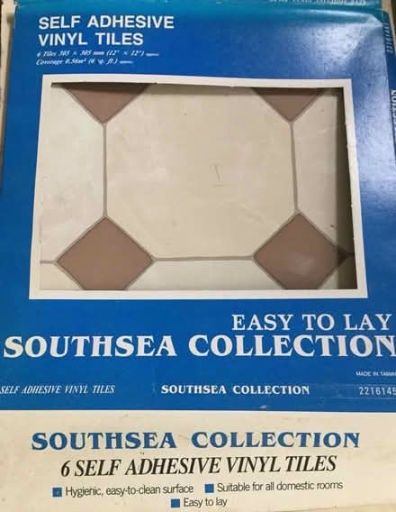 Photo of free Vinyl floor tiles(10) (Southdown AL5) #2