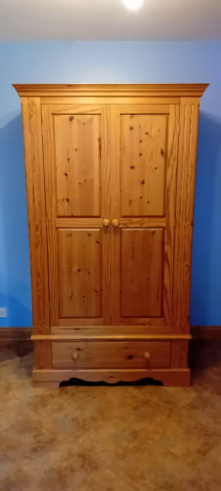 Photo of free Solid Pine Wardrobe (Hackney Cross WR13) #1