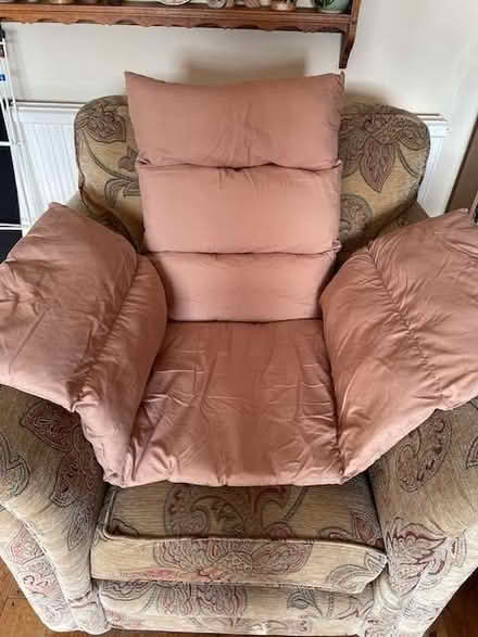 Photo of free nest support cushions for use on any arm chair or wheel chai (Tideswell SK17) #3