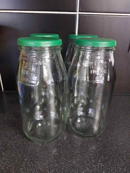 Photo of free Refillable 500ml glass jars (St Helens TN35) #1