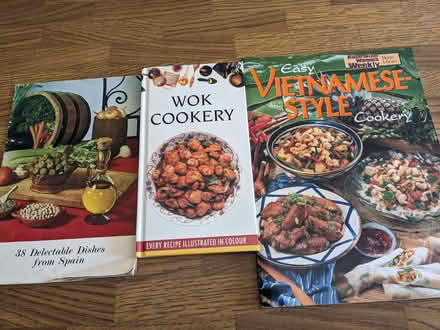 Photo of free Oriental and Spanish cook books. (Emmer Green RG4) #1