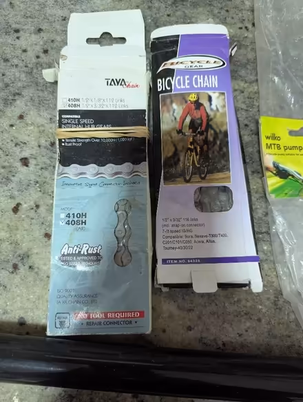 Photo of free Bike chains and pump (Grangeway area NN10) #2