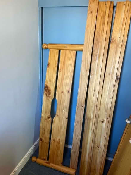 Photo of free Double bed frame (Oxford-Freegle CGA OX4) #2