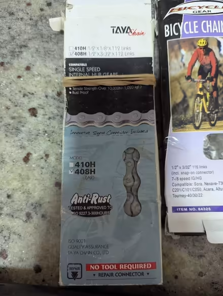 Photo of free Bike chains and pump (Grangeway area NN10) #4
