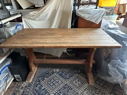 Photo of free Farmhouse Style Wooden table (Weybridge KT13) #1