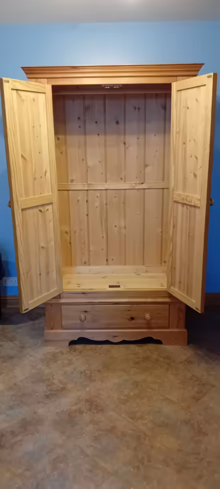 Photo of free Solid Pine Wardrobe (Hackney Cross WR13) #2