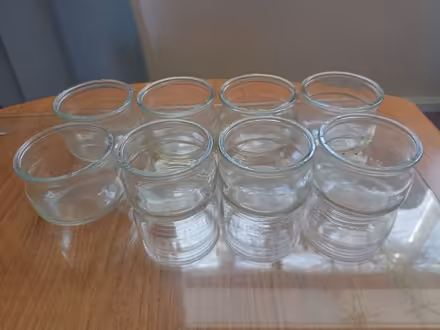 Photo of free 8 small Glass ramekins (Rose Hill OX4) #1