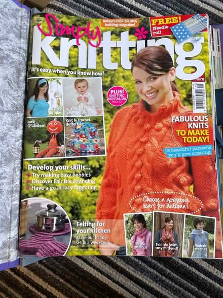 Photo of free Knitting pattern magazines (Hatch Warren RG22) #2
