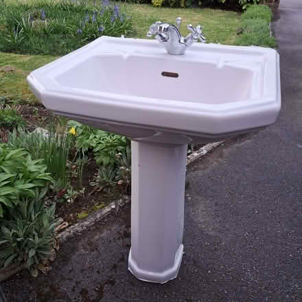 Photo of free Victorian style sink, tap pedastal (Townsend BH8) #1