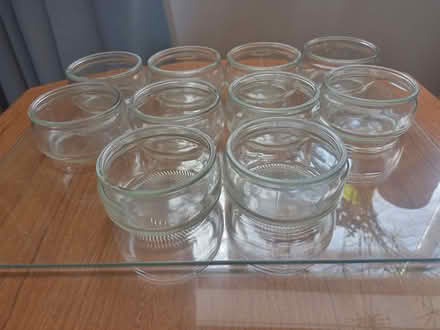 Photo of free 11 large Glass ramekins (Rose Hill OX4) #1