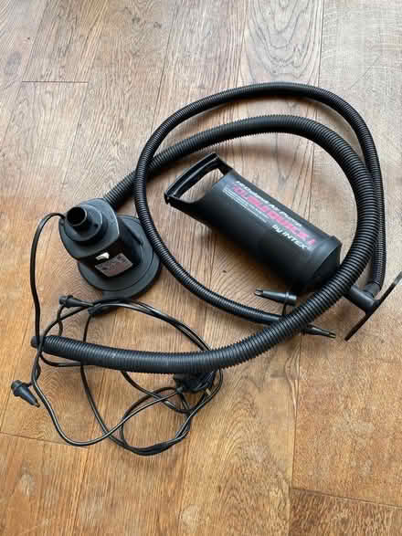 Photo of free Air pumps x 2 (manual and hand electric) (Golden Green TN11) #3