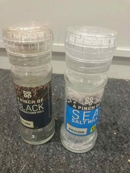 Photo of free empty salt n pepper containers (Edgware) #1