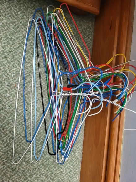 Photo of free Wire coat hangers (Belper DE56) #2