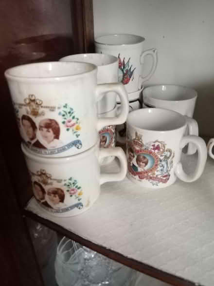Photo of free Variety royalty china mugs (Tonbridge) #1