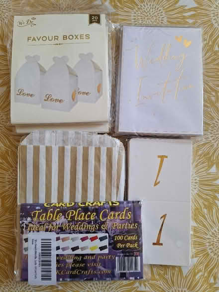 Photo of free Wedding bits & bobs (Royal Leamington Spa CV32) #1