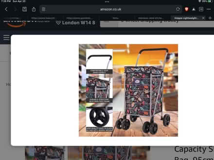 Photo of Shopping trolley (Olympia W14) #1