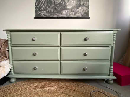 Photo of free SOLID WOOD CHEST OF DRAWERS - solid wood (Oadby LE2) #1