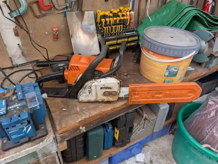 Photo of free Stihl petrol chainsaw (Welshpool SY21) #1