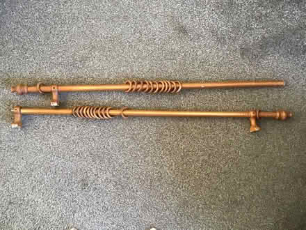 Photo of free Wood Curtain Pole 7’ (HP10 Flackwell Heath) #1