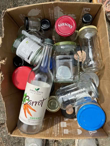 Photo of free Clean glass jam jars (Newhaven BN9) #1