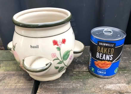 Photo of free Medium size ceramic herb planter. (Great Harwood BB6) #2