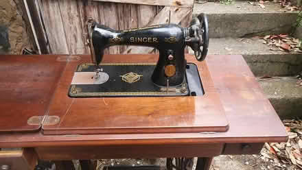 Photo of free Singer sewing machine + table (Oldfield Park) #2