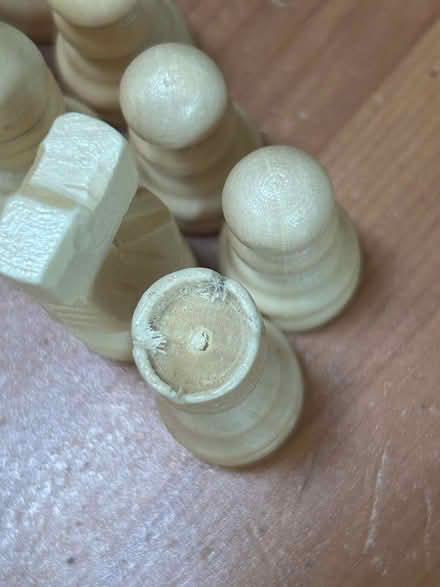 Photo of free Wooden chess pieces- complete set (Shenley Fields B29) #4