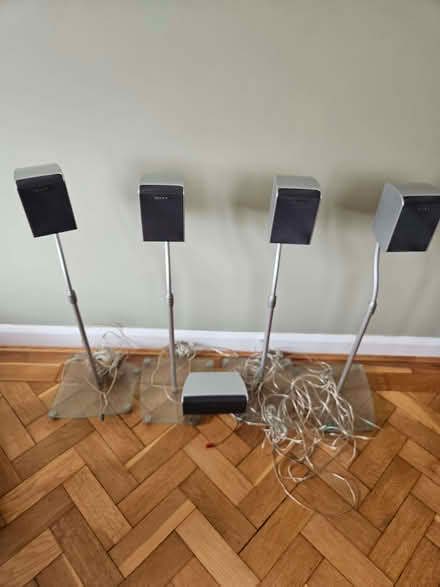 Photo of free Set of 5 surround sound Sony speakers (St Stephens AL3) #1