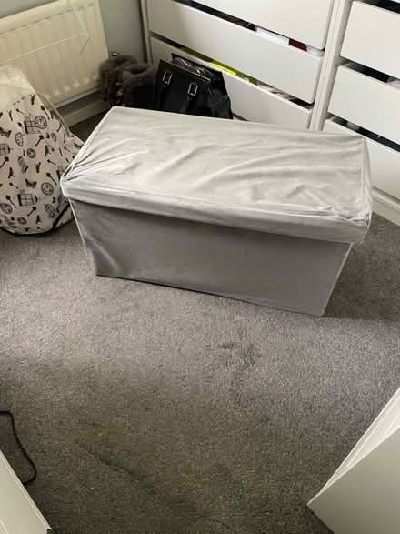 Photo of free Ottoman box grey (ME5 Lordswood) #1