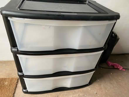 Photo of free 3drawer plastic unit (Southborough TN4) #1