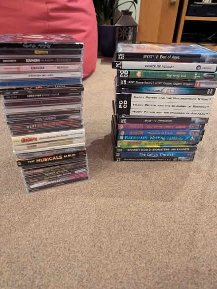 Photo of free 5 bags of DVDs plus blank double layer DVD-Rs and cases (Maiden Erlegh Nature Reserve RG6) #3