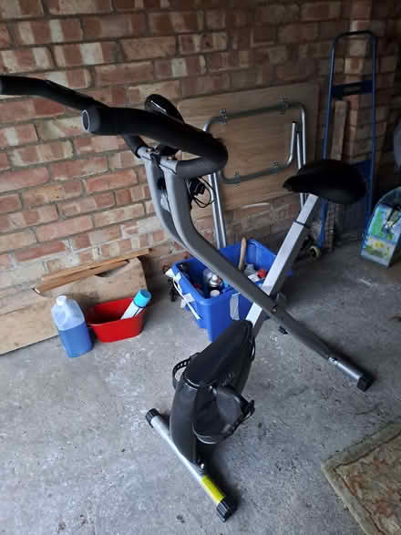 Photo of free Folding exercise bike (Sheringham NR26) #3